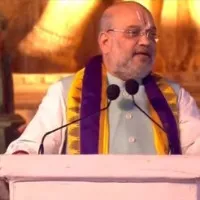 Amit Shah visits Statue Of Equality in Muchintal