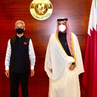 Jaishankar meets Qatari counterpart, lays new Embassy complex foundation