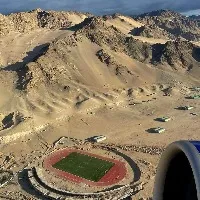 Football stadium in Ladakh