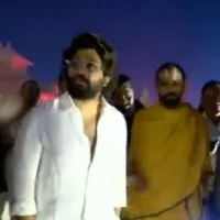 Allu Arjun attends Sri Ramanujacharyulu millennium celebrations