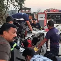 Six Vehicles Involved In Road Mishap Killing 4 On Spot