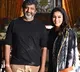 Nayanthara poses with 'Godfather' director Mohan Raja