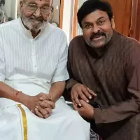 chiranjeevi wishes k viswanath for long life and happy birthday