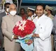 AP Governor and CM welcomes President Ramnath Kovind in Vizag