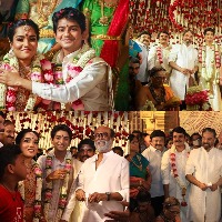 Rajinikanth, Kamal Haasan light up producer Anbu Chezhian's daughter's wedding