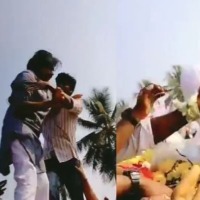 Pawan Kalyan slips and falls as fan tries to hug him, but recovers fast
