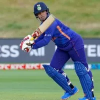 Indian woman cricketer Richa Ghosh registers fastest fifty