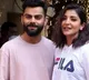 #Virushka: Anushka, Virat pose for the shutterbugs at Mehboob Studio