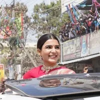 Samantha in Nalgonda