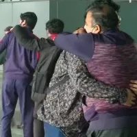 A special flight from Ukraine comprising Indian nationals including students lands in Delhi