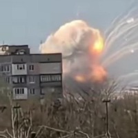 Explosions heard in central Kiev