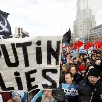 Protests in Russia demanding to stop war against Ukraine