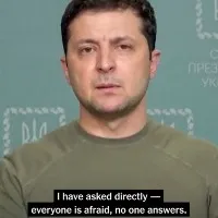 Ukraine President Video Message To The Nation