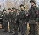 Russian soldiers entering Kyive in Ukraine soldiers uniform