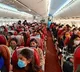 First flight takeoff with 219 Indians from Ukraine