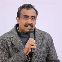 bjp senior leader ram madhav comments on ap capital