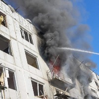 Ukrainian Prez says battles going on across country