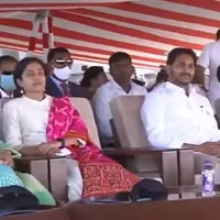 CM Jagan attends Milan parade in Vizag
