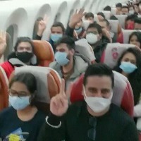 Sixth flight reaches Delhi, 1,396 Indians evacuated from Ukraine till date 