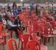 Hundreds of seats empty during PMs address to booth workers in Varanasi
