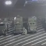 Russian forces at Kherson city in Southern Ukraine