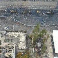 Russia huge bombing on Ukraine capital Kyiv