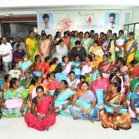 Women's Day: Chiranjeevi felicitates female film production workers