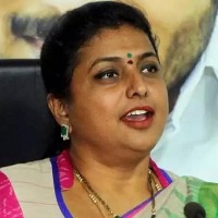 Roja fires on Chandrababu