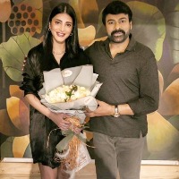 Shruti Haasan is on board for Chiranjeevi's next film