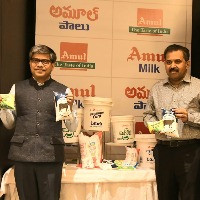 Amul launches Fresh Milk and Curd in Vijayawada
