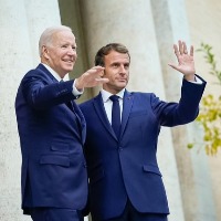 Biden, Macron commit to hold Russia accountable for Ukraine war