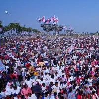 Pawan Kalyan and leaders attends Janasena formation day rally