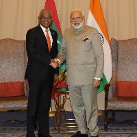 Maldives President thanks India for support during pandemic