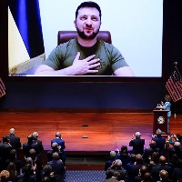 Zelensky makes direct appeal to Congress for no-fly zone rejected by Biden