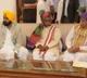 dandaru dattatreya with haryana and punjab cms in holi festival