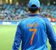 Dhoni explains reason behind his jersey number