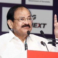 Vice-President celebrates Holi with schoolchildren at his residence