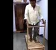 Vijayasai Reddy appreciates the craftsman who made wooden tredmill