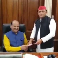 spchief akhilesh tenders resignation to mp seat