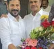 revanth reddy address media with mp komatireddy venkat reddy