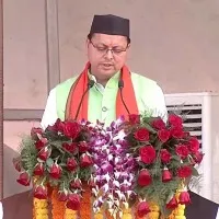 Pushkar Singh Dhami takes oath as uttarakhand cm