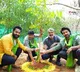 RRR team participates in green india challenge