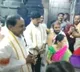 cm kcr visits kolhapur mahalakshmi ammavari temple
