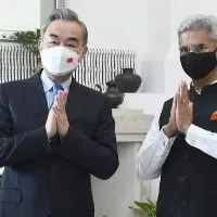 CHina foreign minister Wang meets Jaishankar NSA Doval in Delhi