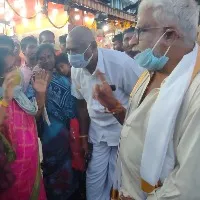 huge rush in tirumala