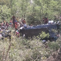 One killed, 56 injured in road accident in J&K's Rajouri