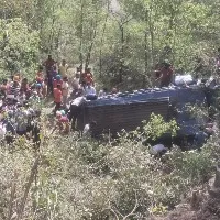 One killed, 56 injured in road accident in J&K's Rajouri