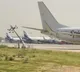 SpiceJet aircraft collides with pole at Delhi airport