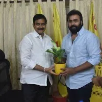 nara rogith sent birth day wishes to devineni uma