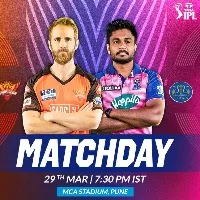 Sunrisers set takes on Rajasthan Royals in campaigner opener